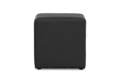 DOZE Leather-Look Ottoman