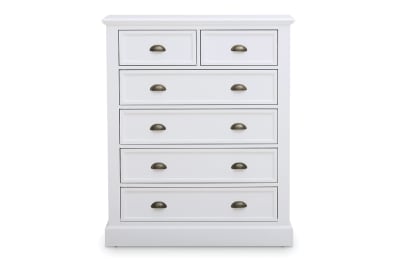 CHRYSTELLE 6 Drawer Tall Chest