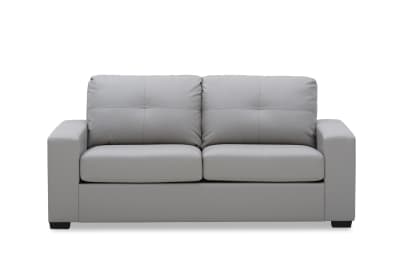 DIAMOND Leather-Look 2.5 Seater Sofa Bed