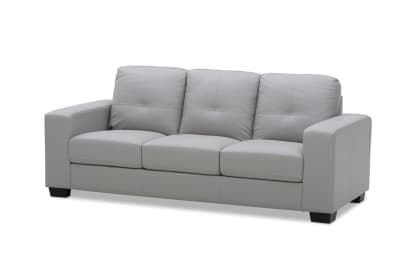 DIAMOND Leather-Look 3 Seater Sofa