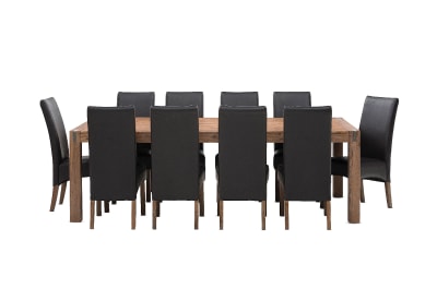 SILVERWOOD MK2 11 Pce Dining Suite 6 Ctn