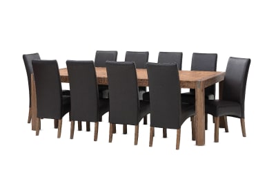 SILVERWOOD MK2 11 Pce Dining Suite 6 Ctn