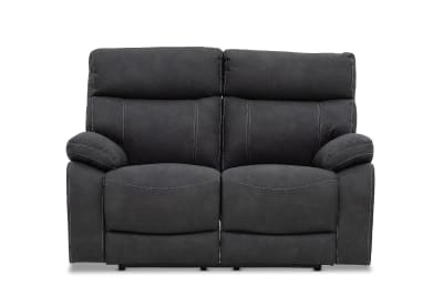 ALFRED Fabric 2 Seater with Inbuilt Recliners