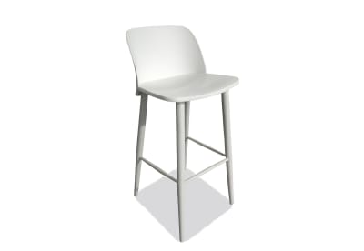 MIRA White Bar Stool
