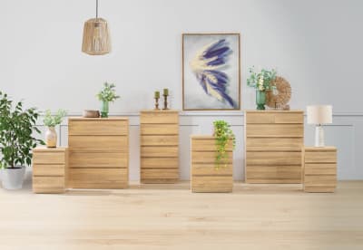 HOWARD 3 Drawer Bedside