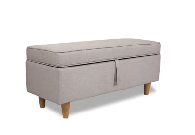 MIDDLESBROUGH Off-White Storage Bench