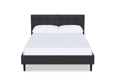 MURTEN Charcoal Queen Bed