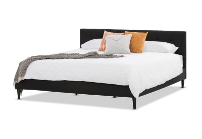 MURTEN Charcoal King Bed