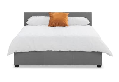 PAGOSA Light Grey Queen Lift Bed