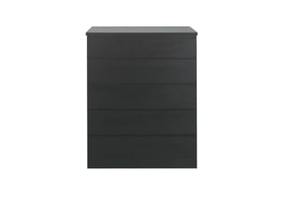 HOWARD Black 6 Drawer Wide Tall Chest