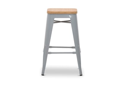 HARZ 68cm Timber Seat Stool