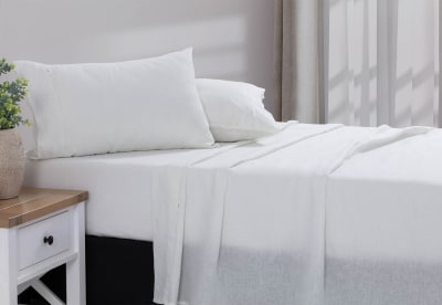 KING SHEET SET French Linen Sheet Set