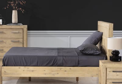 EUROPEAN PILLOWCASE 500TC Bamboo Cotton European Pillow Case (Single)
