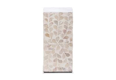 ALINA 21cm Capiz Candle Holder