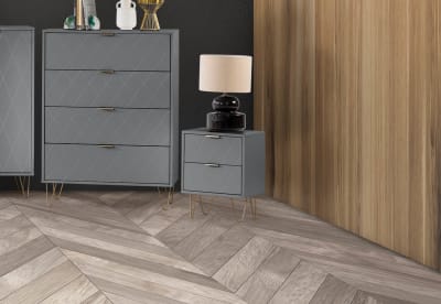 DORSEY 2 Drawer Bedside