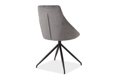 WHIRL Charcoal 2 Dining Chairs