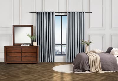 ADELINE Blockout Eyelet Curtain 140x250CM