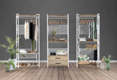 ADVANCE 2 Drawer Clothes Rack