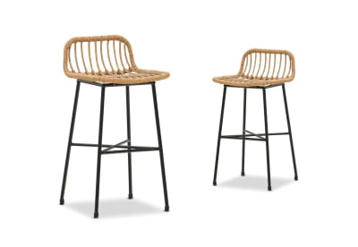 PERKINS Set of 2 B/Stools