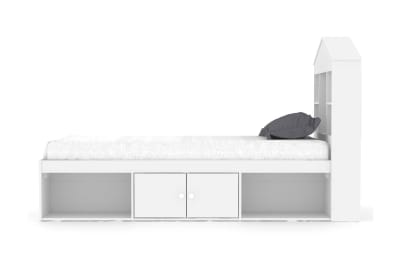 MERRITT Single Bed with Storage Base