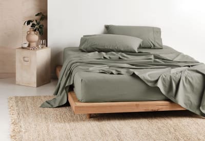 PERAGO HOME King 300 Percale MK2 Sheet Set