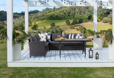 MONTROUGE 3 Pce OD Lounge Dining Setting