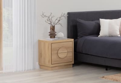 BERNAL 2 Drawer Bedside