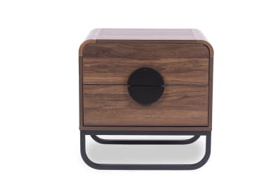 HUGHES 2 Drawer Bedside