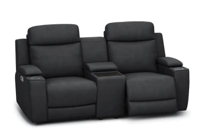 ALEXIOS 2 Seater with Electric Recliner and Console