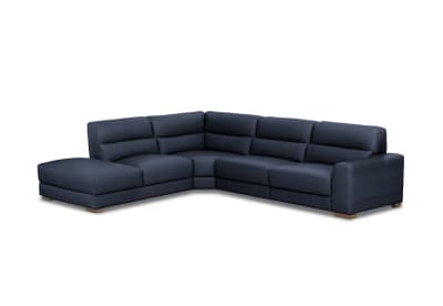 ELLYSE LHF Corner Chaise Leather