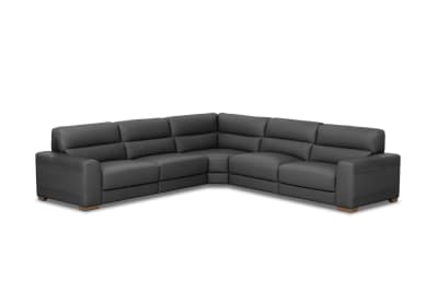 ELLYSE LHF Corner Chaise Leather