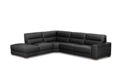 ELLYSE LHF Corner Chaise Leather