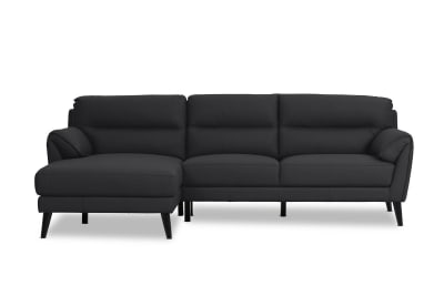 LYDIA LEATHER 3 Seater LHF Chaise(L)