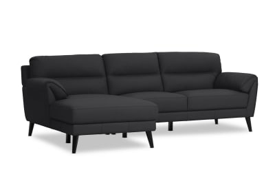 LYDIA LEATHER 3 Seater LHF Chaise(L)