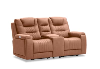 AGASSI FABRIC 2 Seater with Dual Motor Recliners