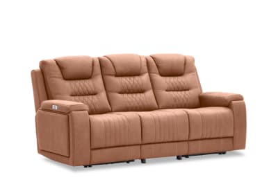 AGASSI FABRIC 3 Seater with Dual Motor Recliner