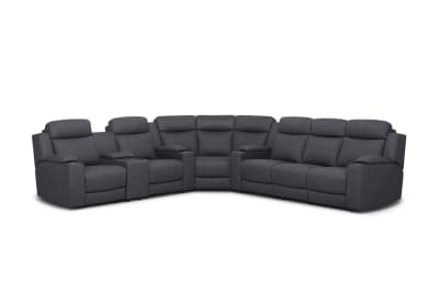 ALEXIOS 6 Seater Corner with LHF Console
