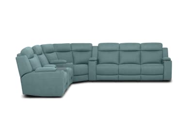 ALEXIOS 6 Seater Corner with LHF Console