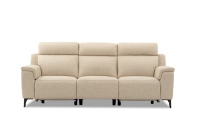 ARISTOTLE FABRIC 3 Seater with Electric Recliners