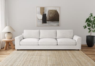 VERONICA FABRIC 3.5 Seater Sofa
