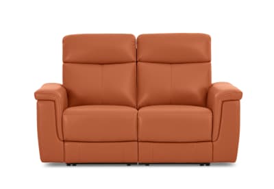 SERGIO LEATHER 2 Seater with Electric Recliners