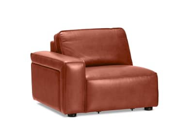 BARTELLE LEATHER Modular LHF Chair