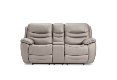 FEDERER FABRIC 2 Seater with inbuilt Recliners and Console