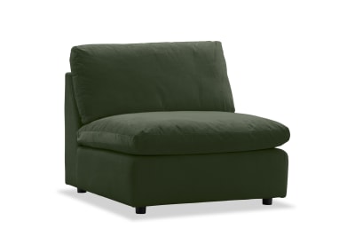 SUNNI FABRIC Modular Armless Chair (F)
