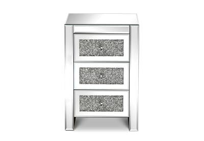SAUNDERS 3 Drawer Bedside