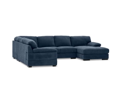 CANDACE FABRIC 6 Seater Corner RHF Chaise