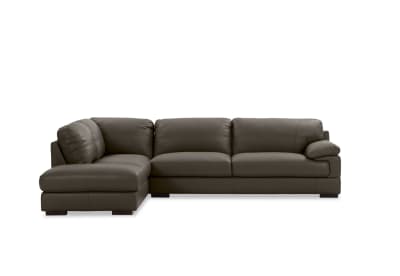 CANDACE LEATHER Corner LHF Chaise