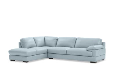 CANDACE LEATHER Corner LHF Chaise