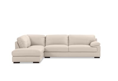 CANDACE LEATHER Corner LHF Chaise