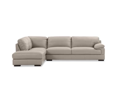 CANDACE LEATHER Corner LHF Chaise